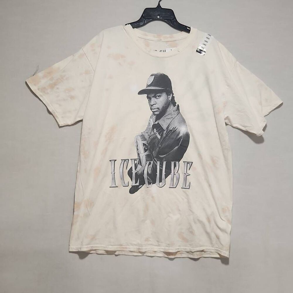 Brand New Ice Cube Men's Size Large Tie Dye Short Sleeve T-Shirt Retro